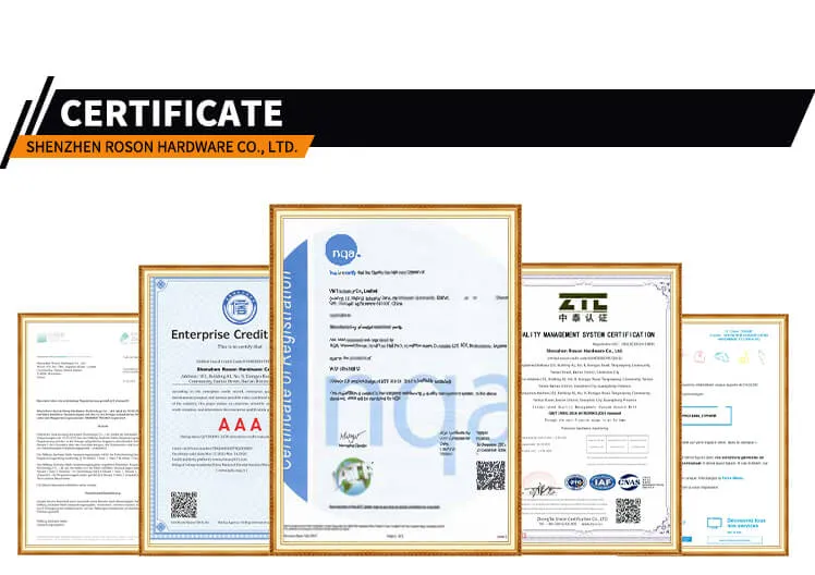 certificates