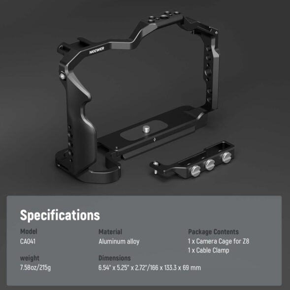 aluminum camera cages