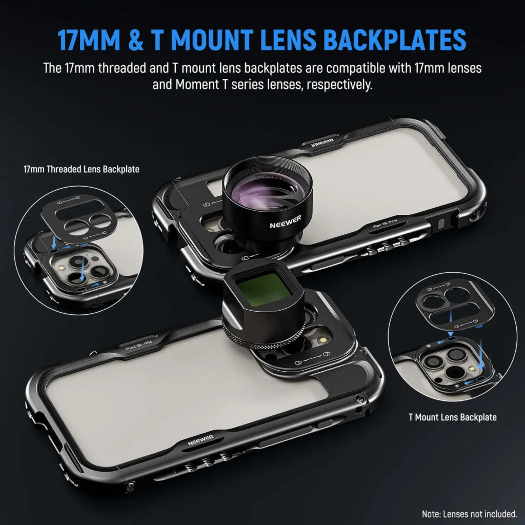 CNC machined aluminum alloy cages for phone