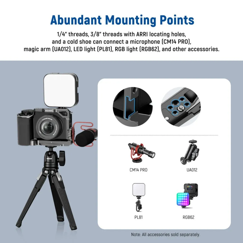 aluminum camera cages