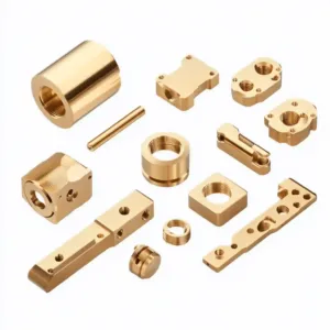 CNC Machined Milled Turned Brass Services For Mechanical Component