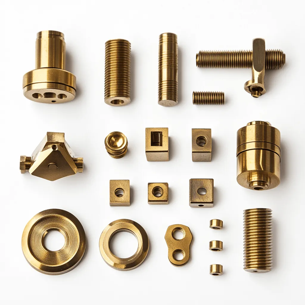 CNC Machining Parts OEM Brass Flange Bushing Different Length Bushing