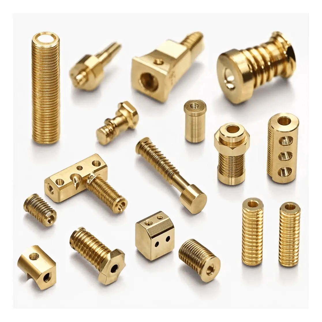 Custom Precision CNC Lathe Milling Turning Machining Service Brass Processing Parts