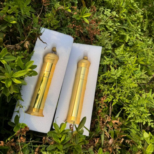 Brass Pepper Mill PACKAGE