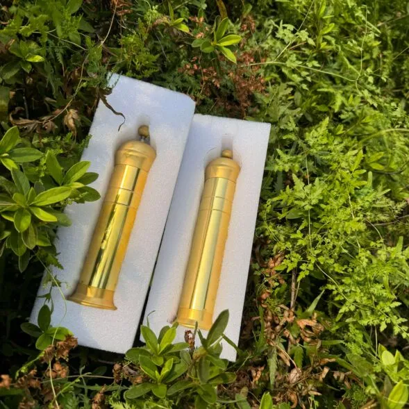 Brass Pepper Mill PACKAGE
