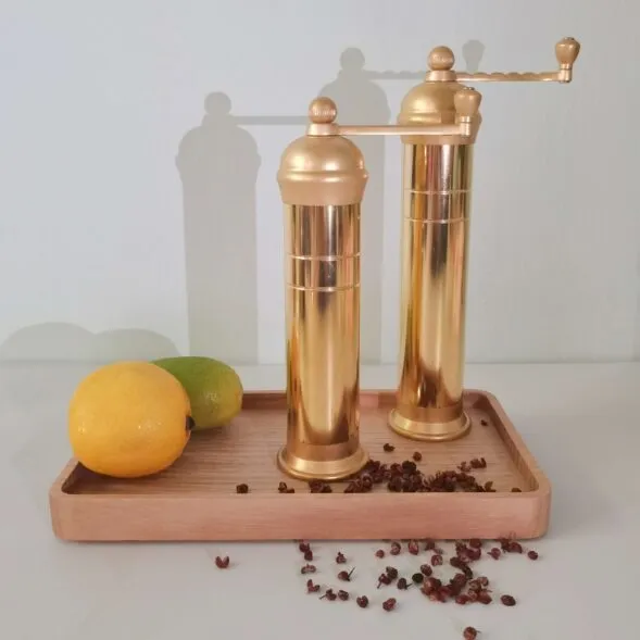 Brass Pepper Mill