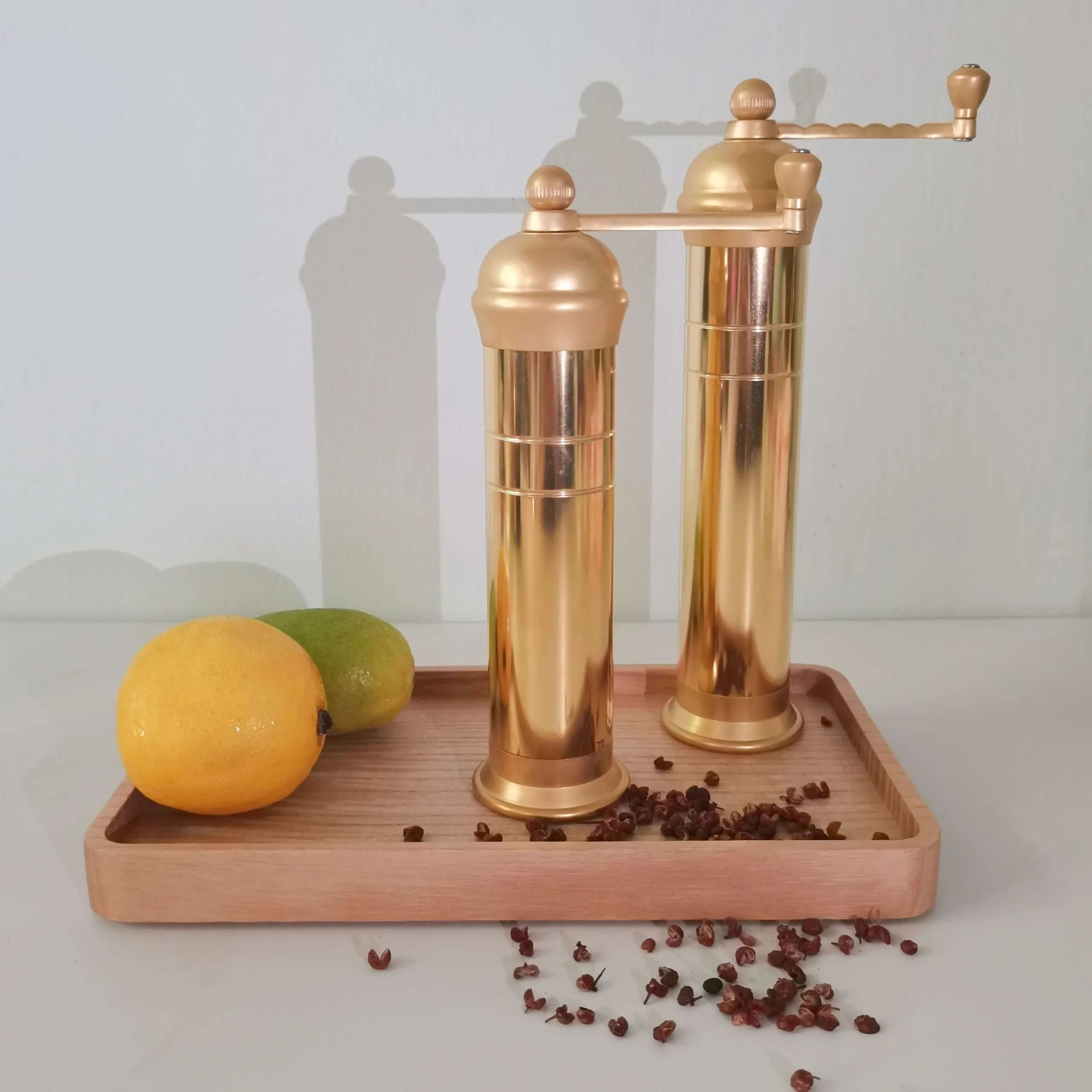 Brass Pepper Mill
