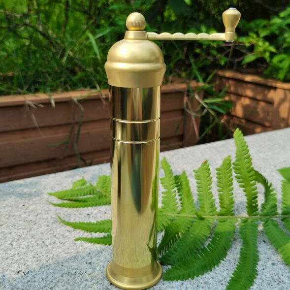 Brass Pepper Mill
