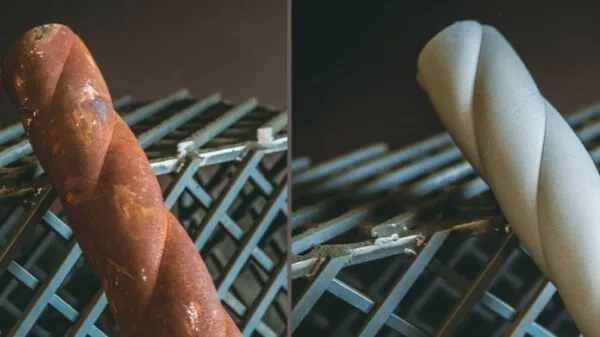 Sand blasting comparison