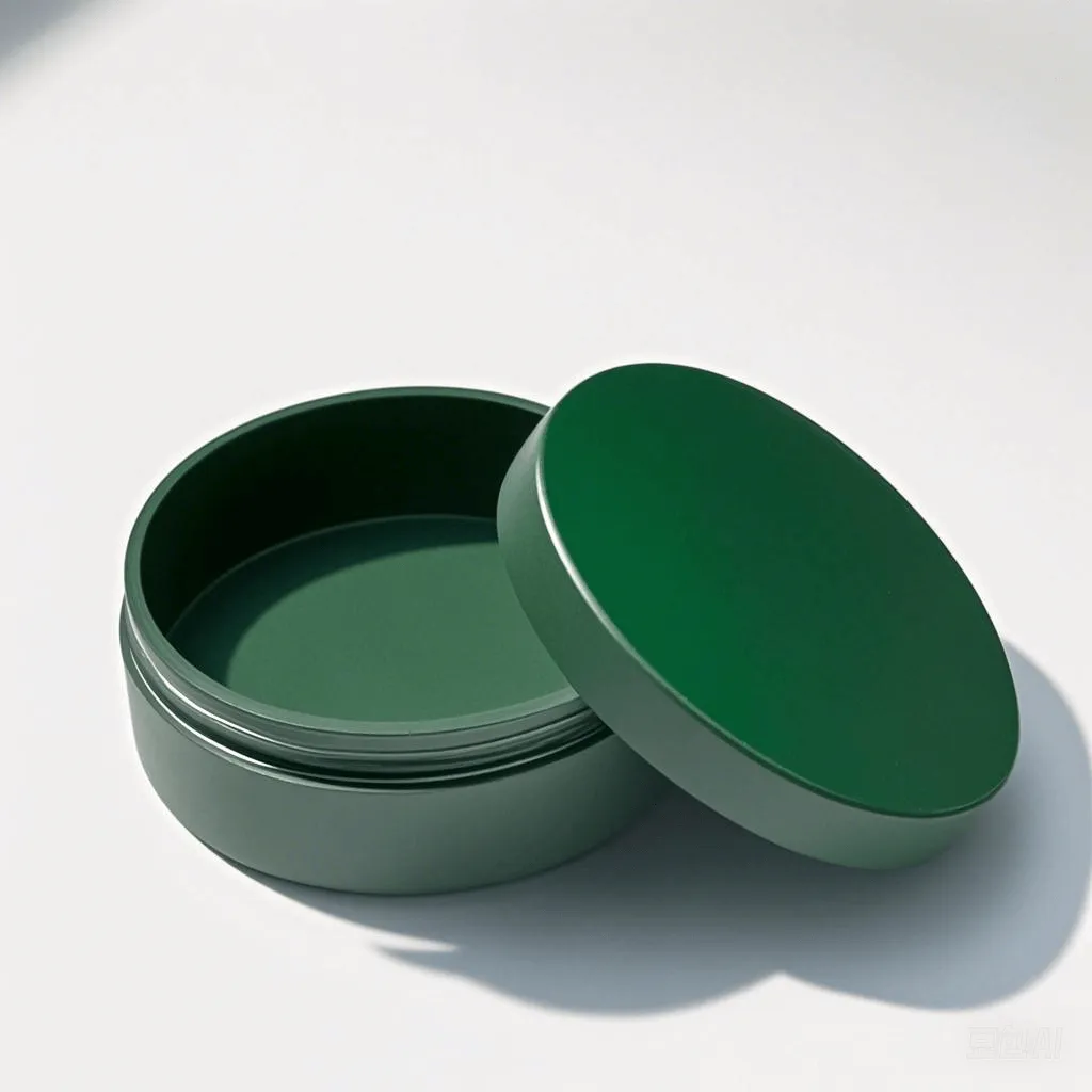 Snus can green color