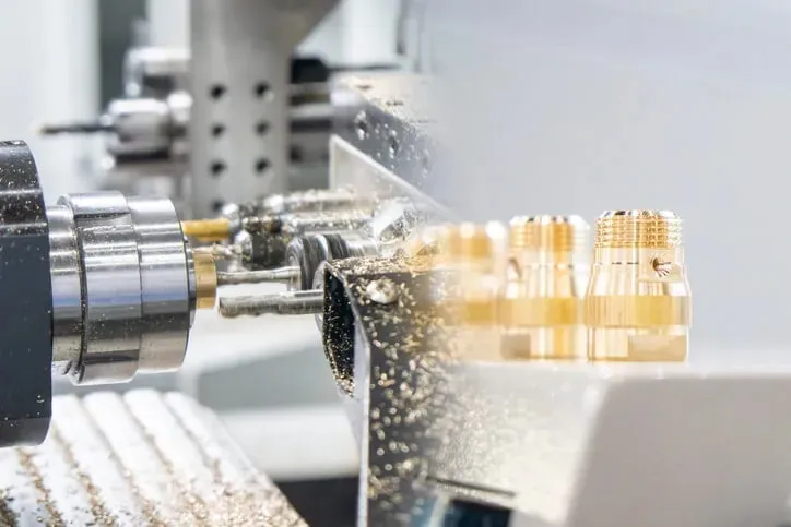 Brass 5-axis machining