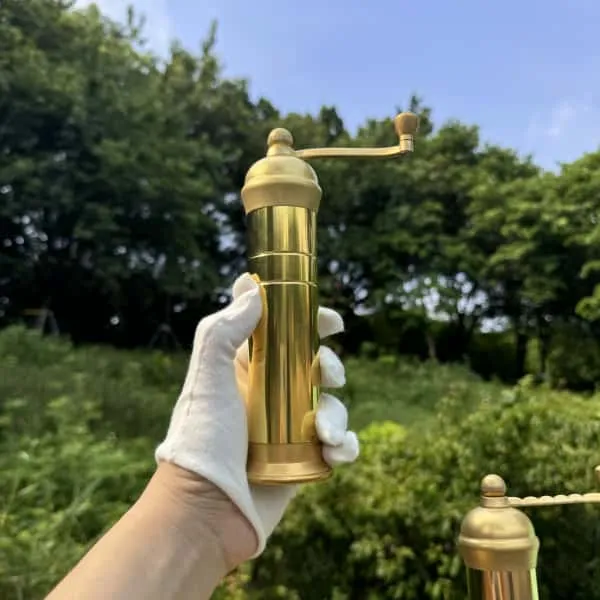 brass pepper mill
