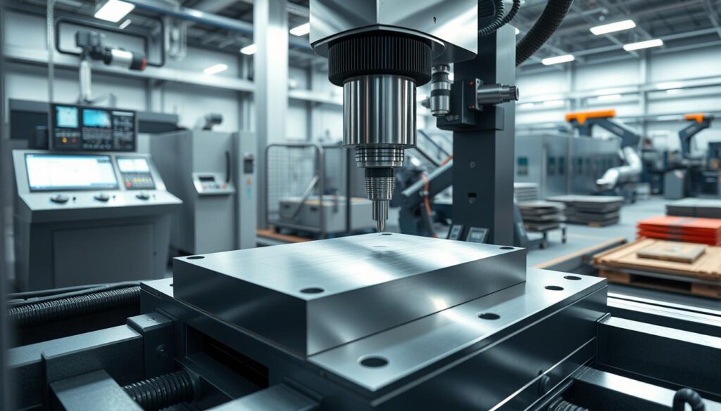 CNC machining in metal fabrication