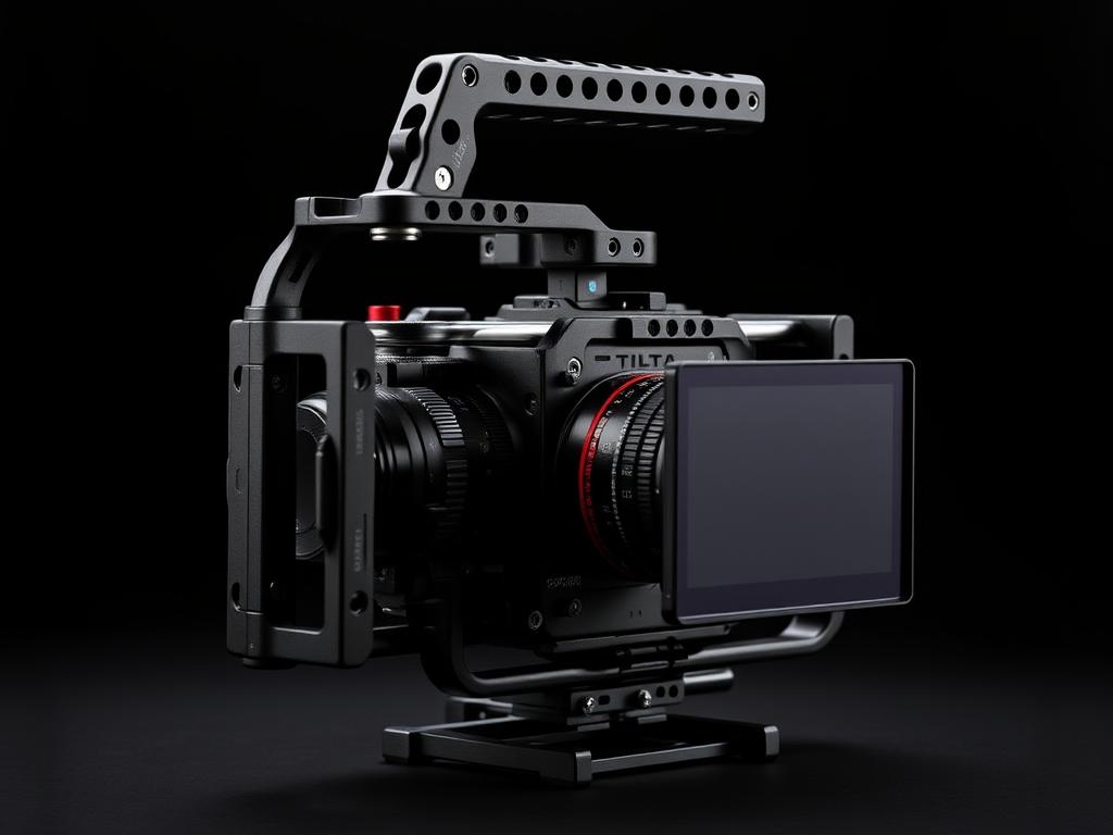 Tilta Camera Cage for Blackmagic Pocket Cinema Camera with full accessory setup