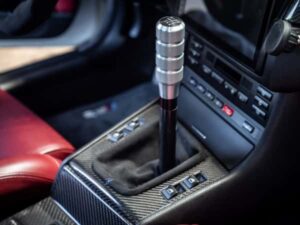 car gears on car