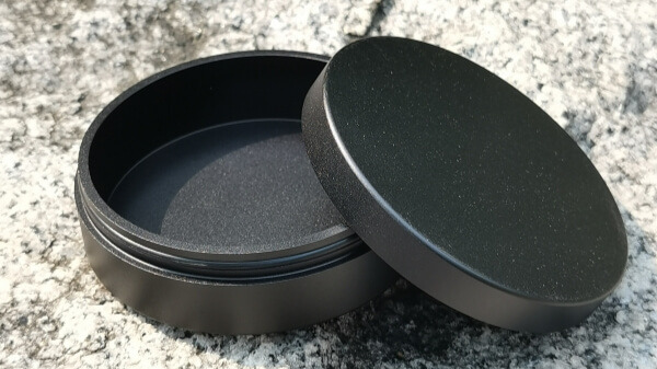 Black Anodized Snuff Box