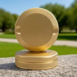 White Color Logo Engraving Snus Cans