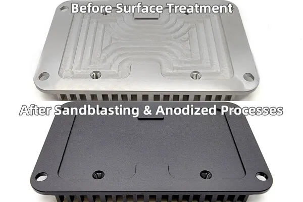 Prototype And Sandblasting Anodized Part