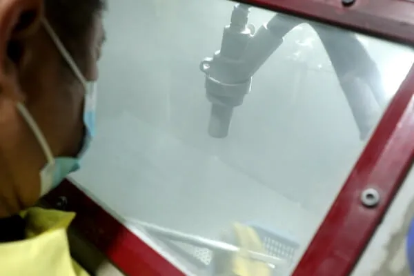 Sandblasting Process