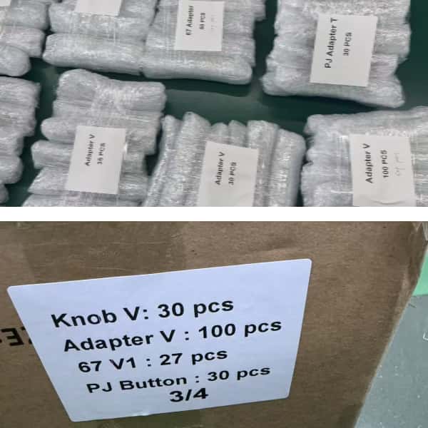 Bubble bag packaging