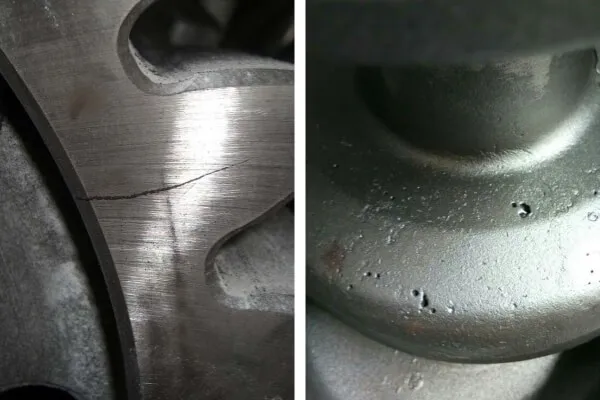 Cracks and Sand Holes