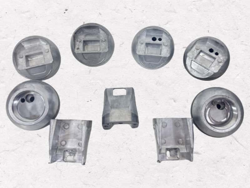 Die casting knobs
