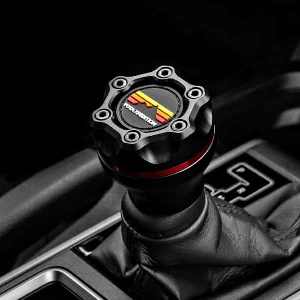 countersunk shift knob