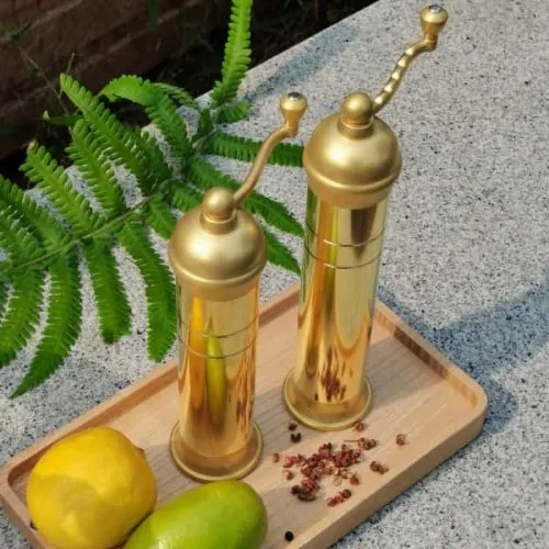 brass pepper mill